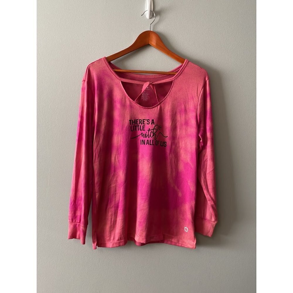 NEW Womens Size 1x Pro Player Tie-Dyed Graphic Tee
